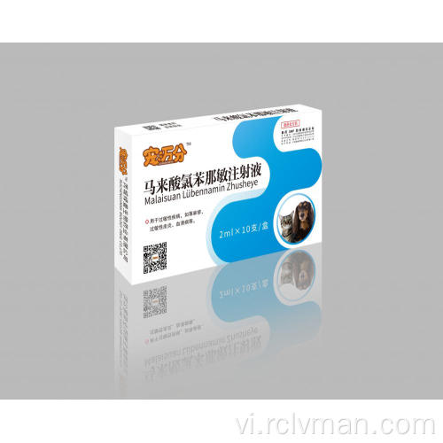 Chỉ tiêm chlorphenamine maleate chỉ cho thú cưng